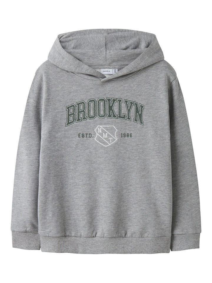 Kids trui NEWI Grey Melange Regular Fit