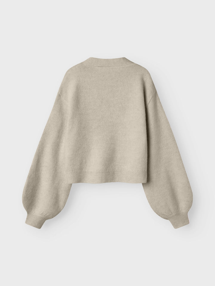 Kids vest NINA Peyote Melange Regular Fit