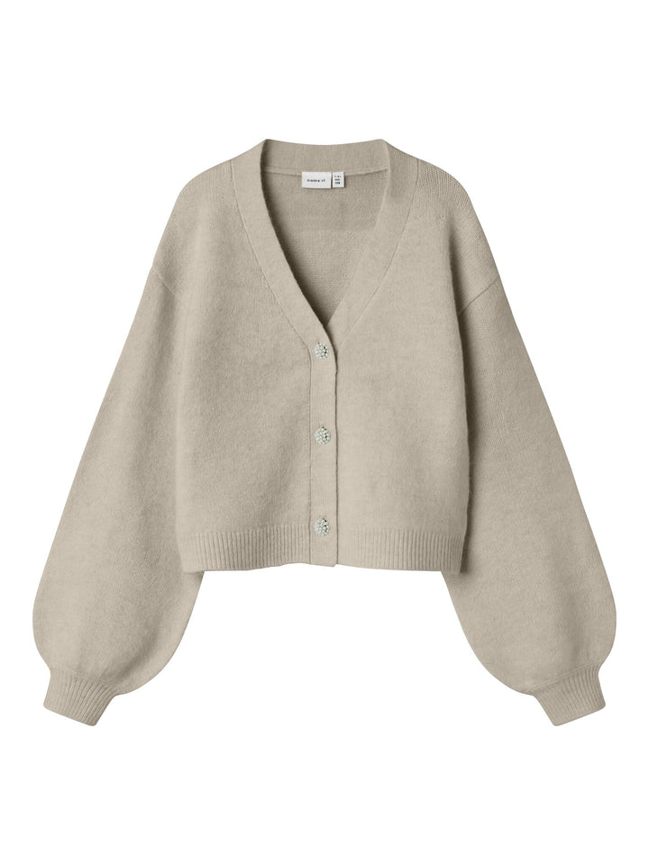 Kids vest NINA Peyote Melange Regular Fit