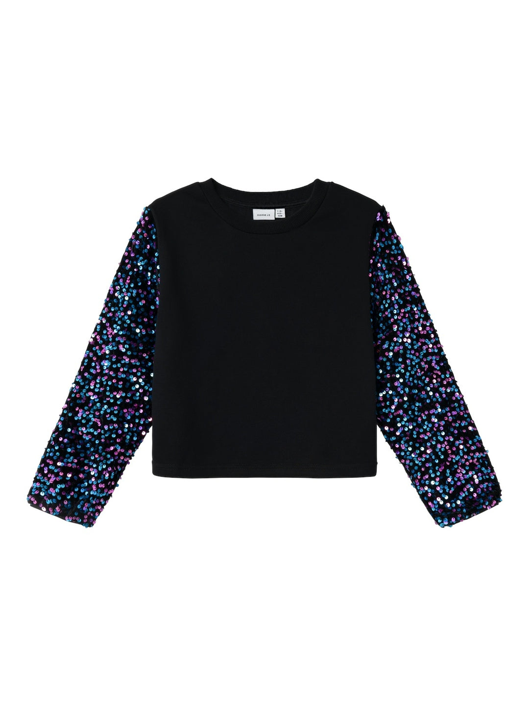 Kids trui RUNICA Black Loose Fit