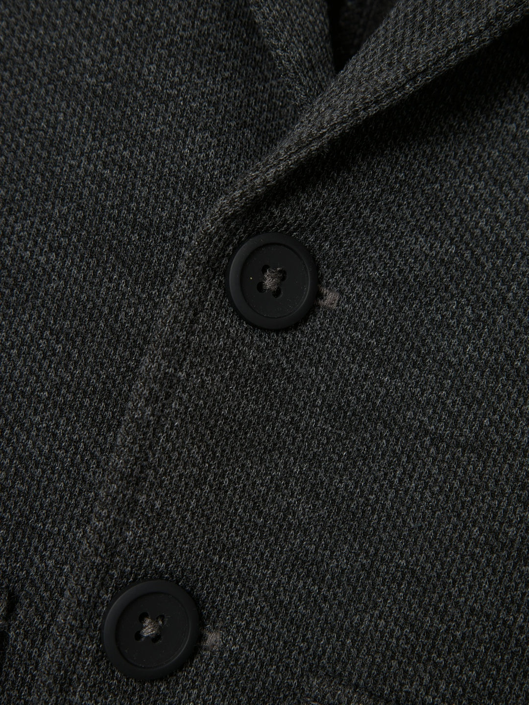 Mini Blazer ROBINO Dark Grey Melange Regular Fit