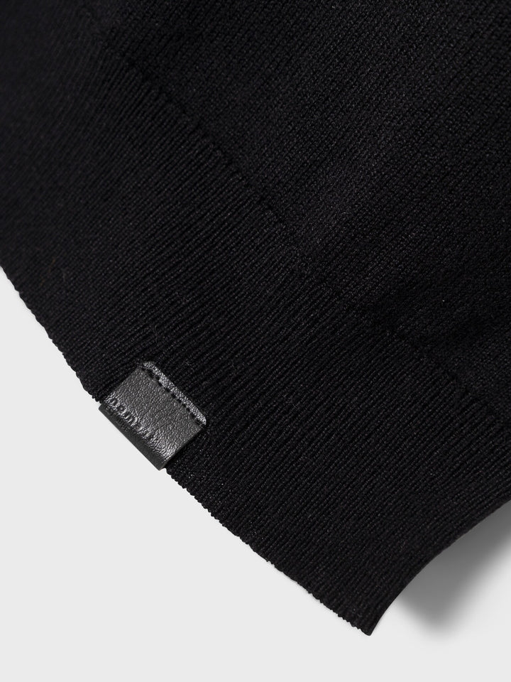 Kids trui ROMIL Black Slim Fit