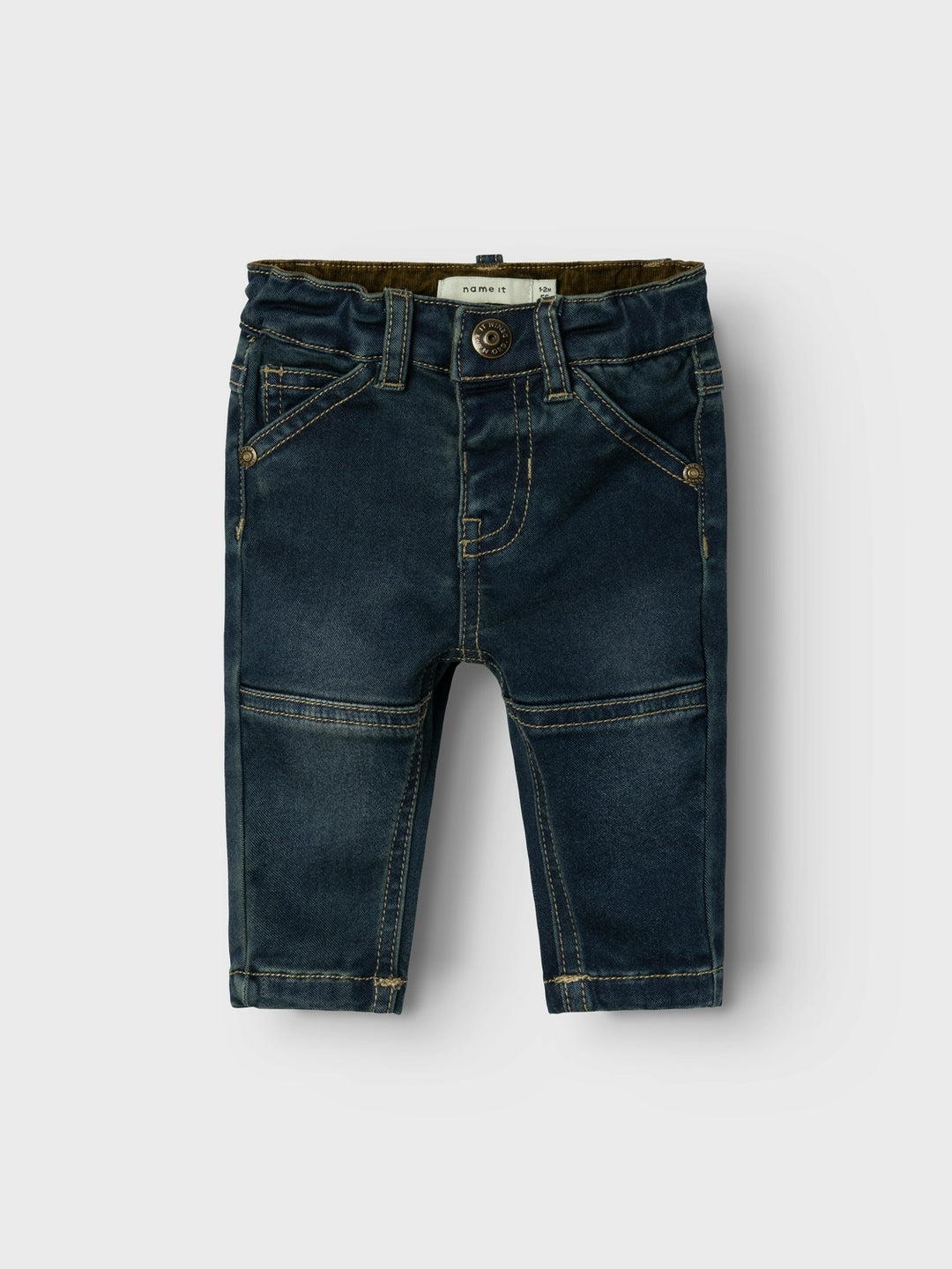 Baby spijkerbroek SILAS Dark Blue Denim Slim Fit