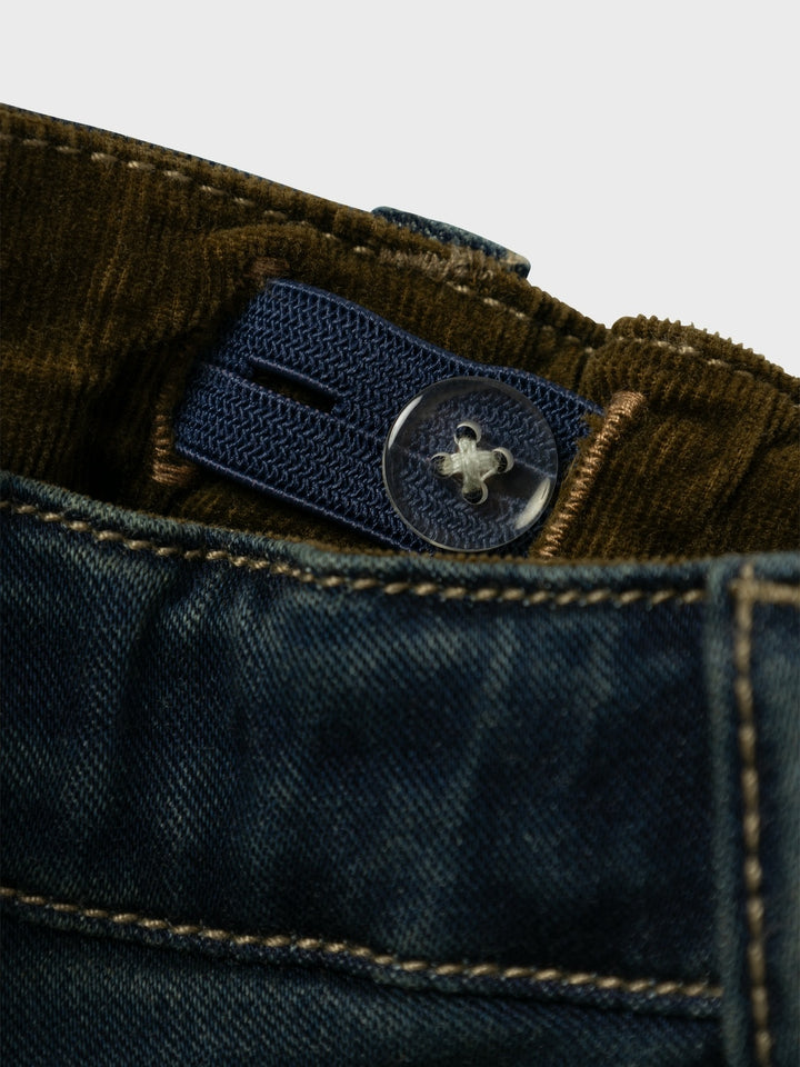 Baby spijkerbroek SILAS Dark Blue Denim Slim Fit