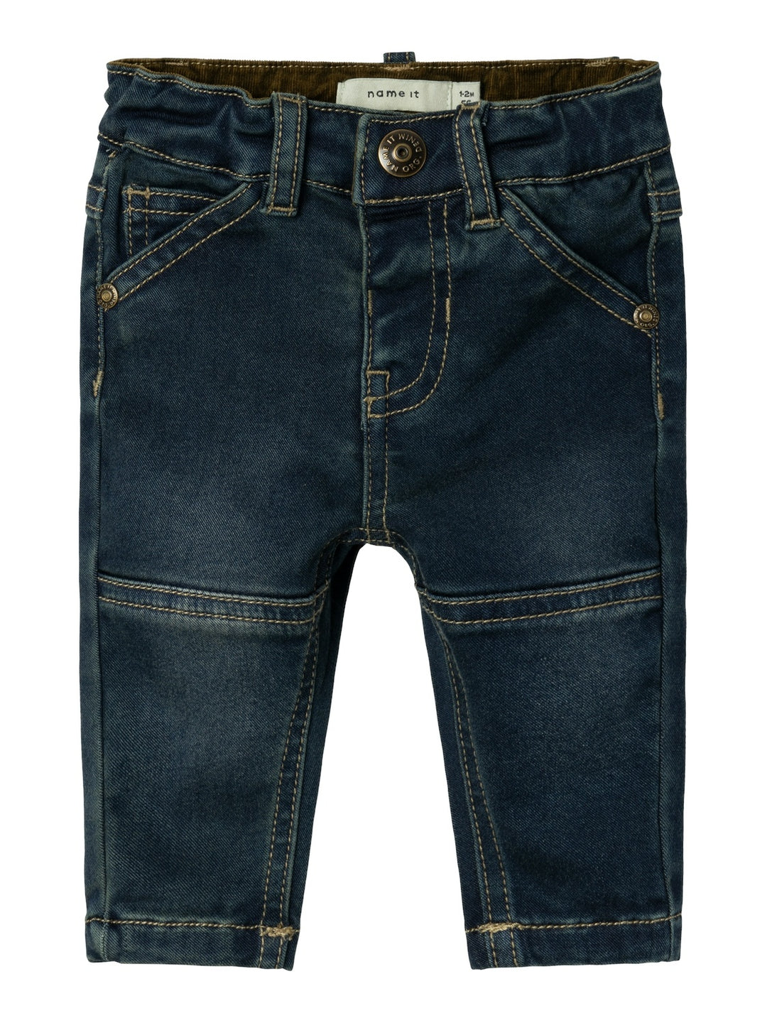 Baby spijkerbroek SILAS Dark Blue Denim Slim Fit