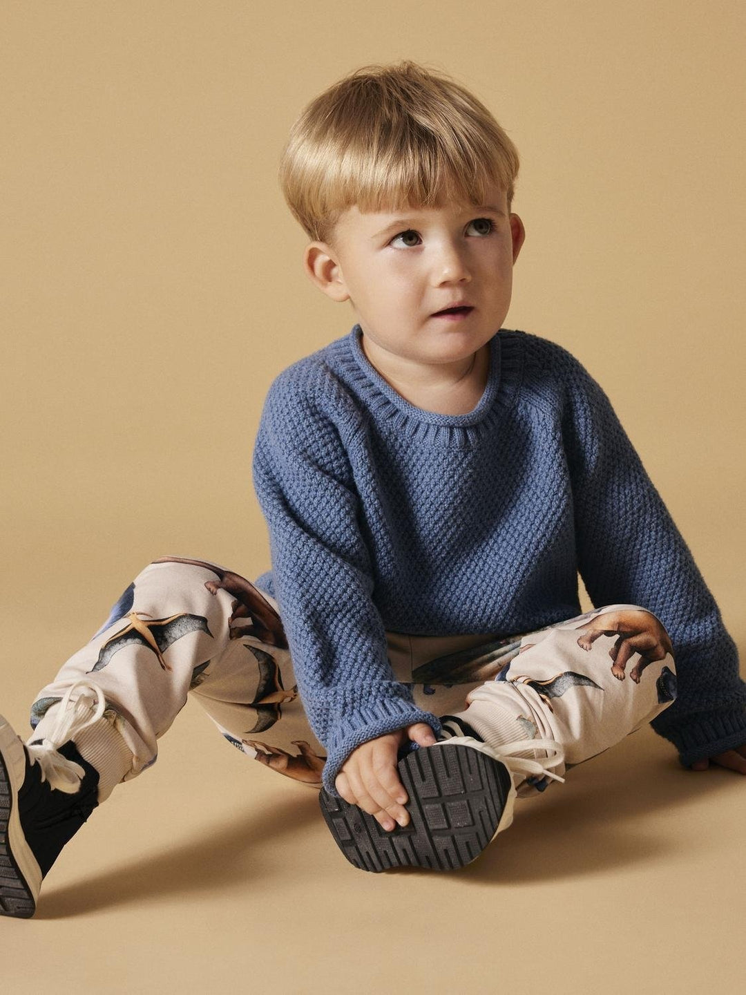 Mini joggingbroek KASMIR Peyote Melange Regular Fit