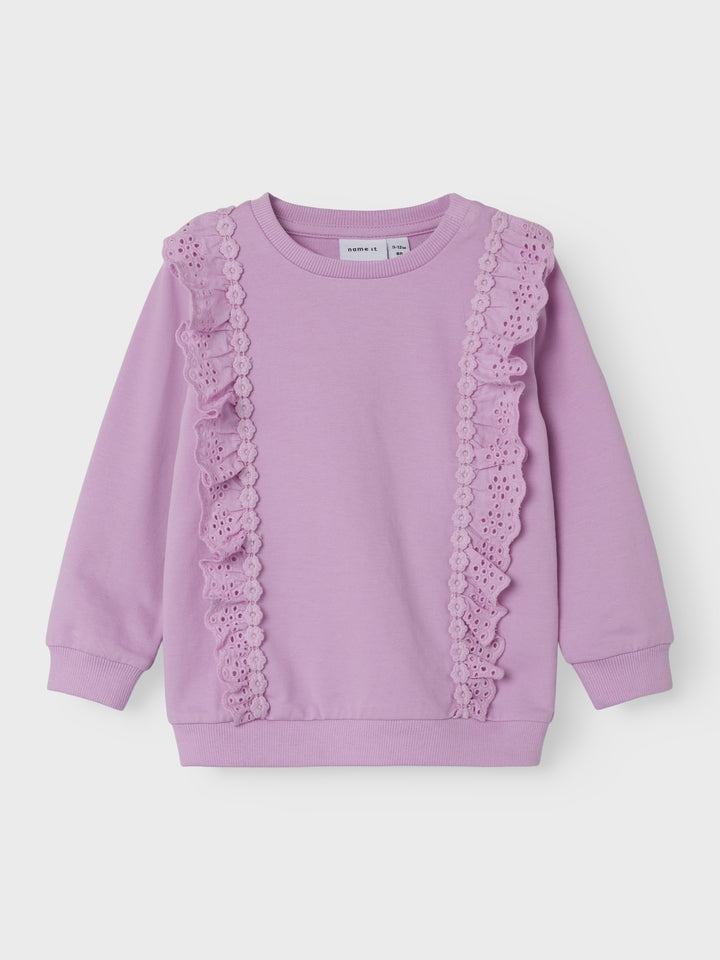 Baby trui KUBIE Pastel Lavender Regular Fit