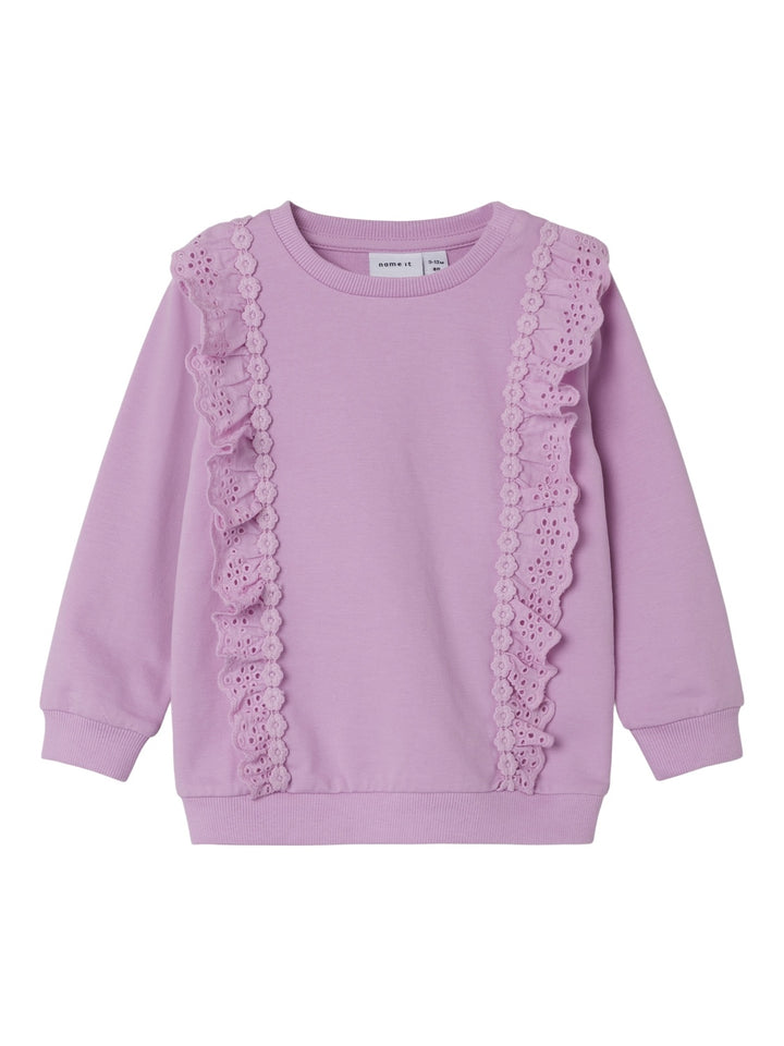 Baby trui KUBIE Pastel Lavender Regular Fit