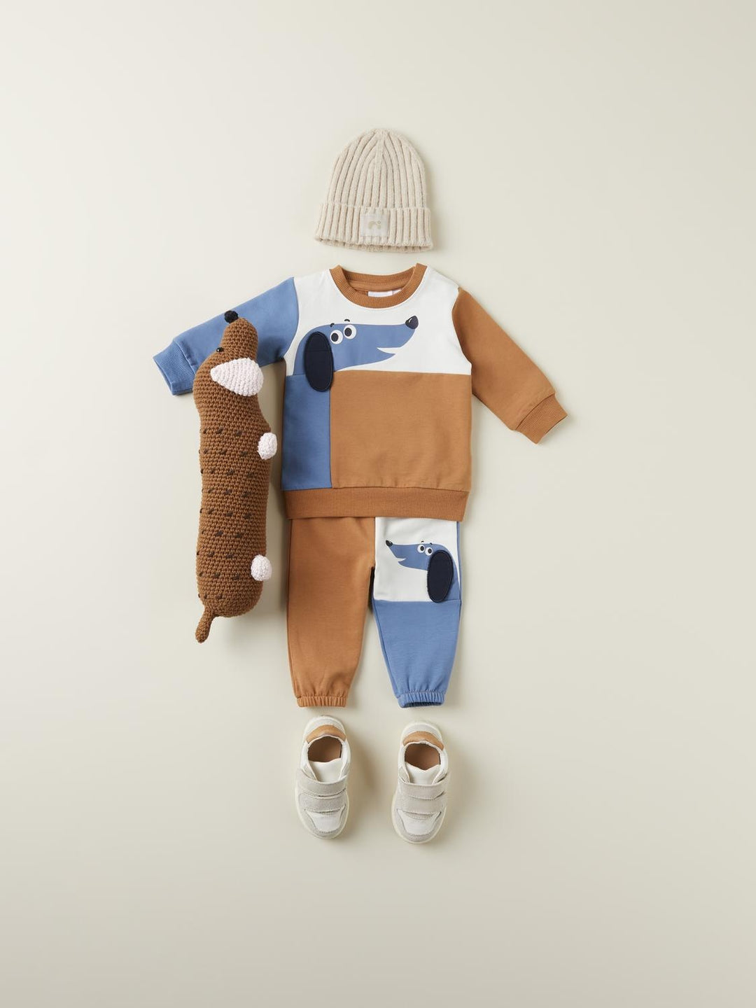 Baby broek KIEGO Almond Regular Fit