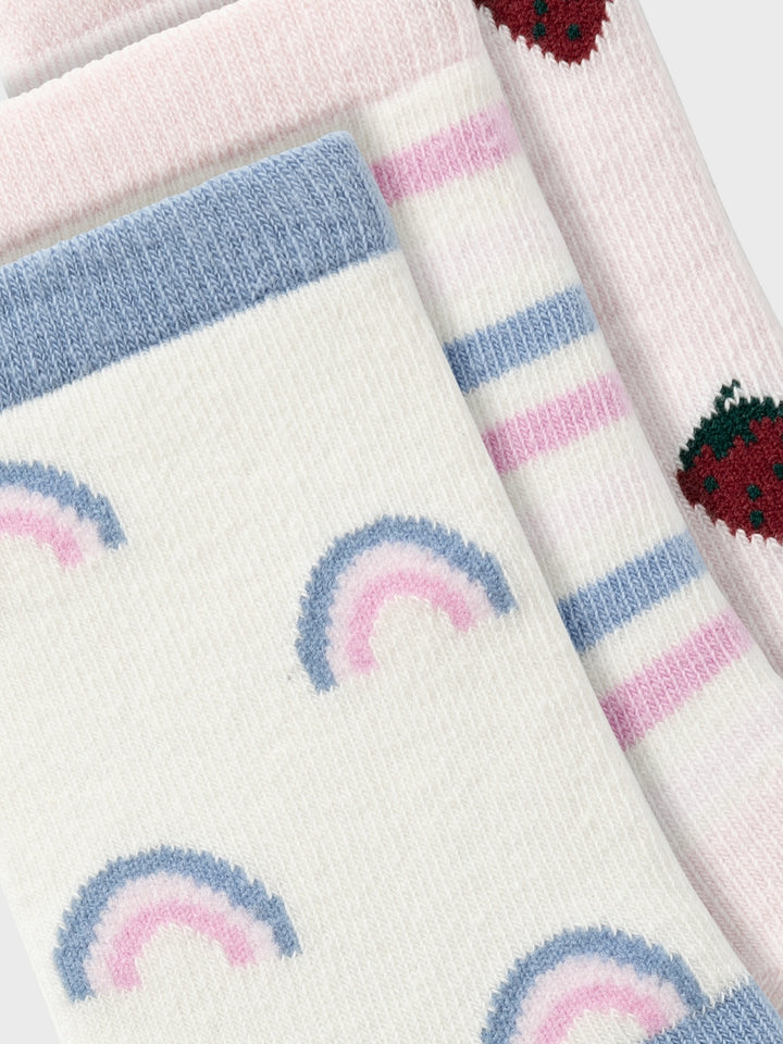 Mini sokken KARLY 3P Festival Bloom 2 X Jet Steam