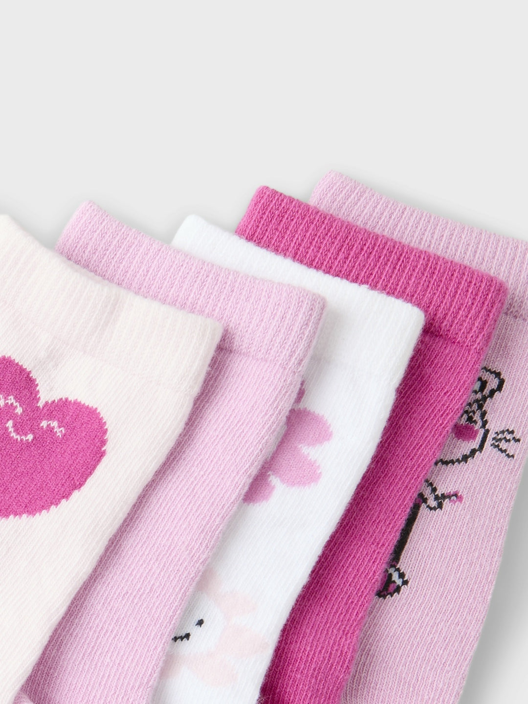 Mini sokken VINNI 5P Pastel Lavender