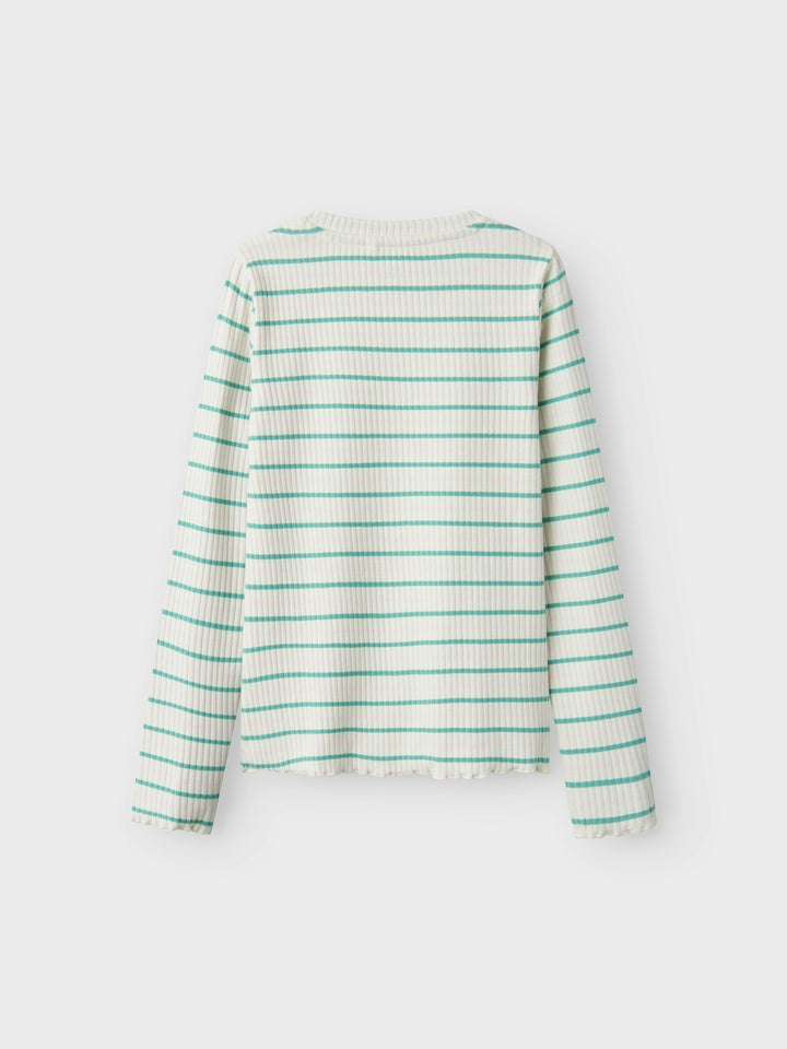 Kids longsleeve VEMMA Jet Stream Wasabi + Festival Bloom Slim Fit