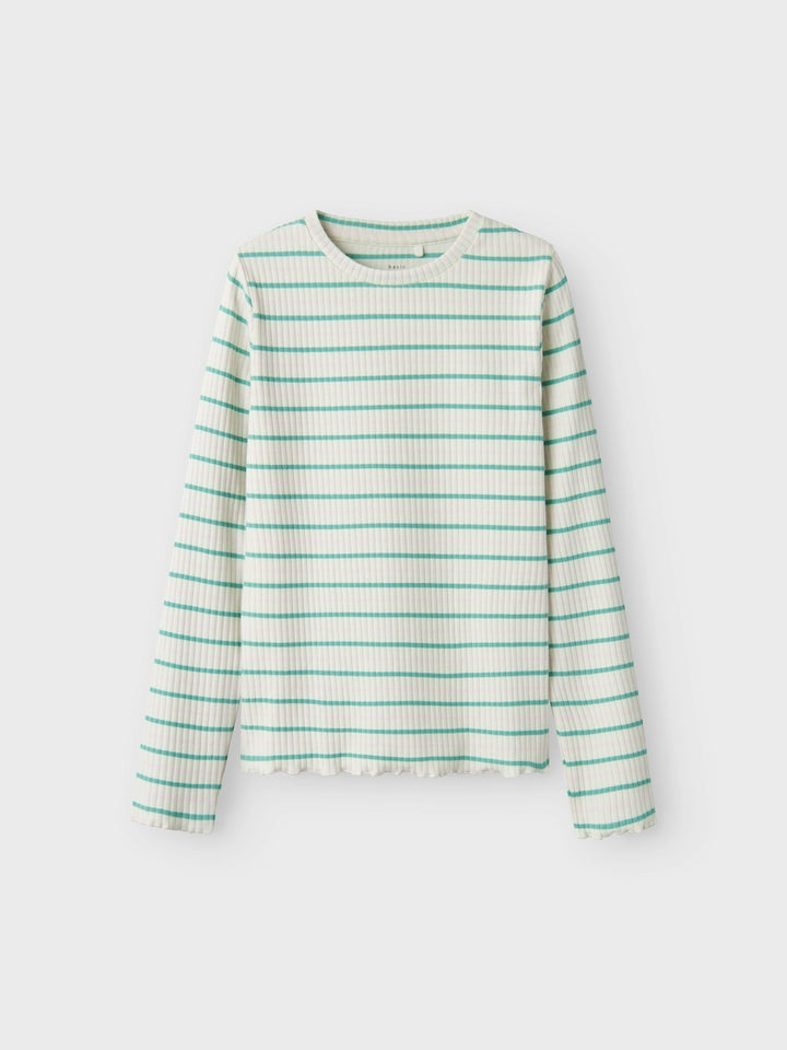 Kids longsleeve VEMMA Jet Stream Wasabi + Festival Bloom Slim Fit