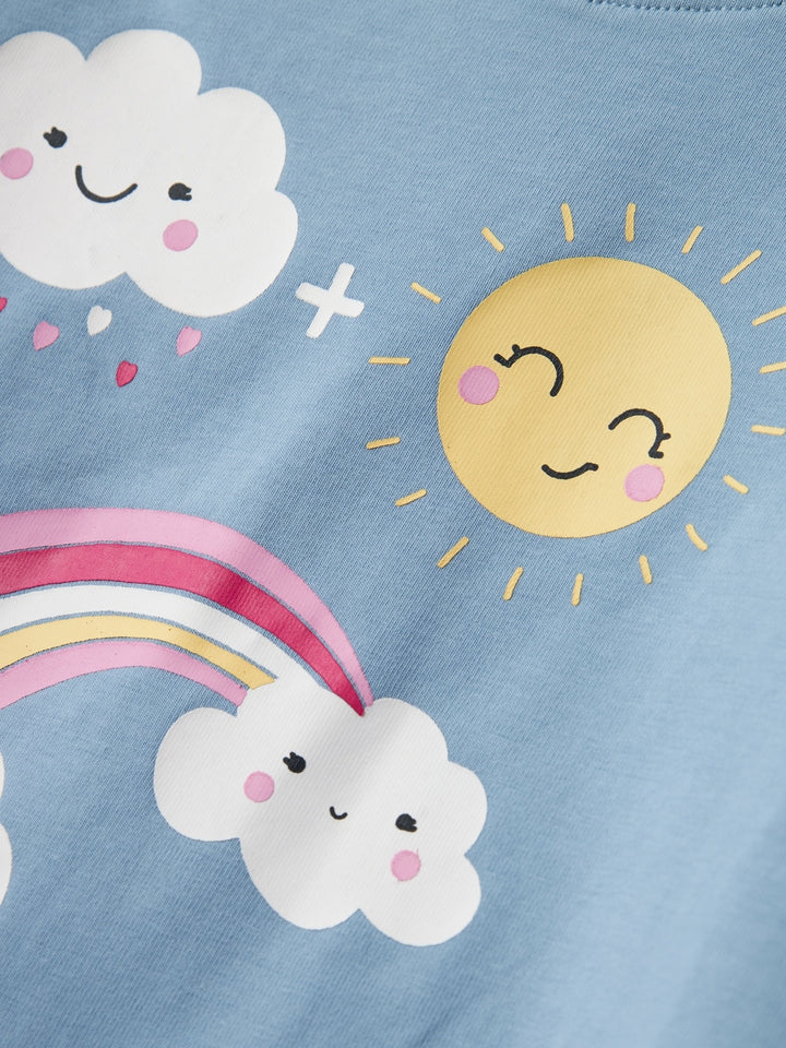 Mini longsleeve VIX Endless Sky Sky, Sun And Rainbow Standard Fit