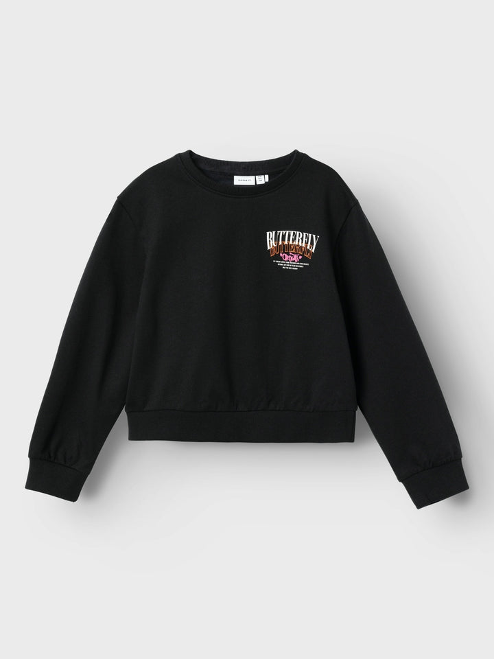 Kids trui KASTANE Black Loose Fit