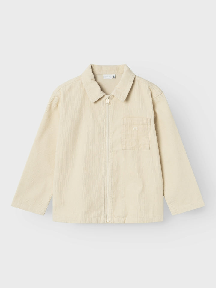 Kinderbluse ZIP Sommer Sand Standard Passform