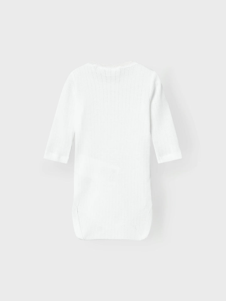 Baby romper NOFIA Bright White