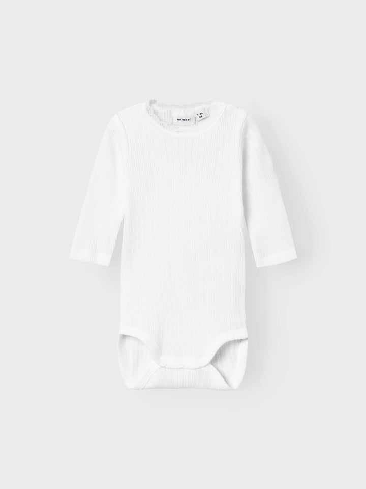 Baby romper NOFIA Bright White