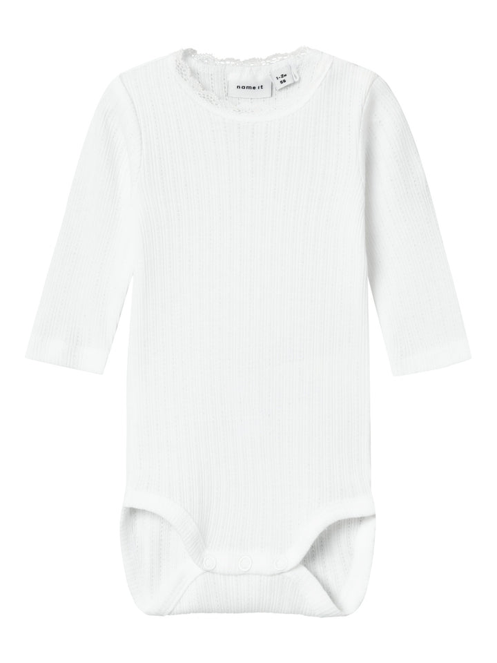 Baby romper NOFIA Bright White