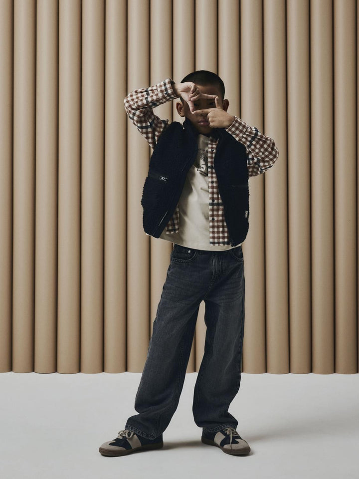 Kids vest NODERNE Black Standard Fit