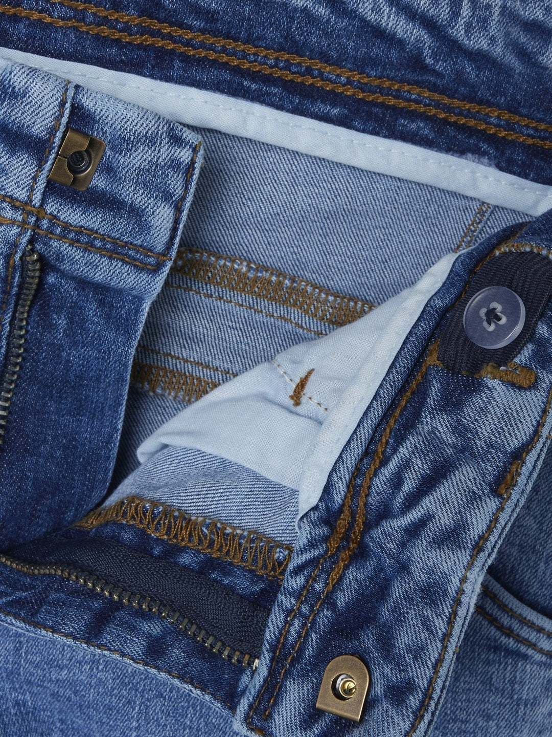 Kids spijkerbroek RYAN Medium Blue Denim Round Fit