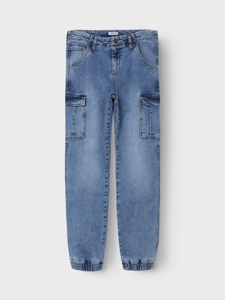 Kids spijkerbroek RYAN Medium Blue Denim Round Fit