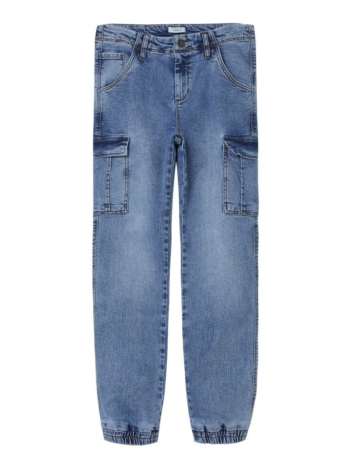 Kids spijkerbroek RYAN Medium Blue Denim Round Fit
