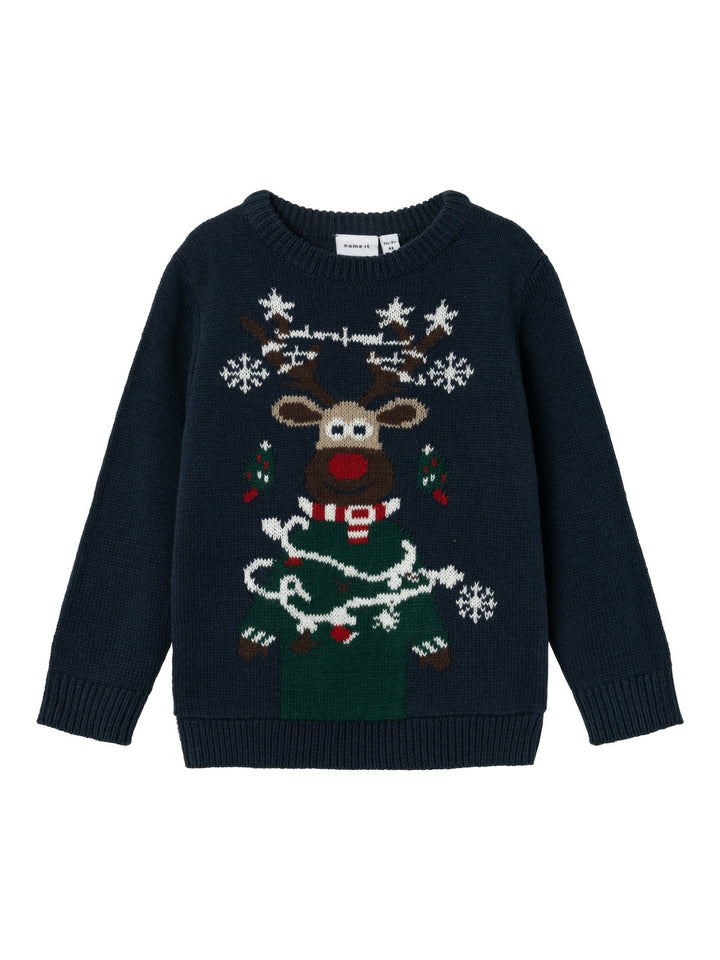 Mini Pullover RIJULLE Dark Sapphire Regular Fit