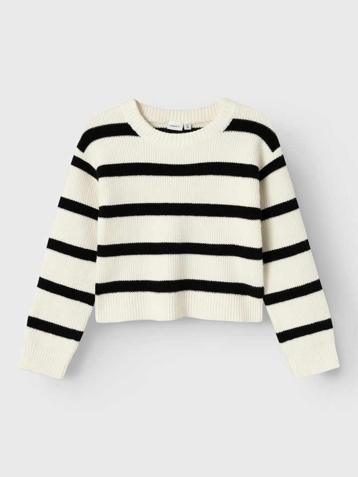 Kids trui NILLA Jet Stream w. black stripes Regular Fit