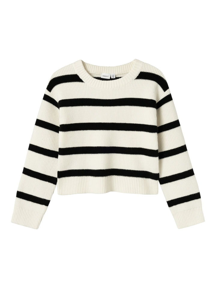Kids trui NILLA Jet Stream w. black stripes Regular Fit