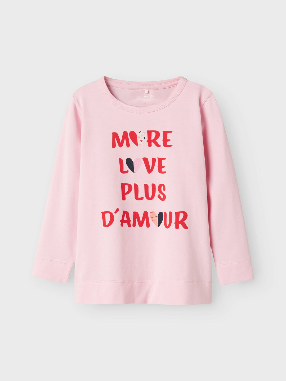 Mini longsleeve ODETTE Roseate Spoonbill Regular Fit