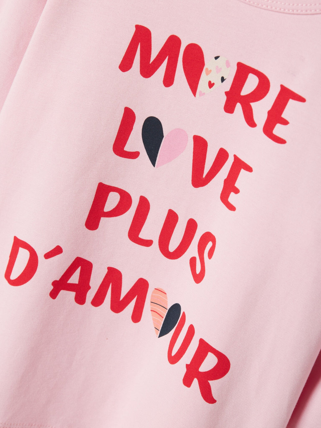 Mini longsleeve ODETTE Roseate Spoonbill Regular Fit