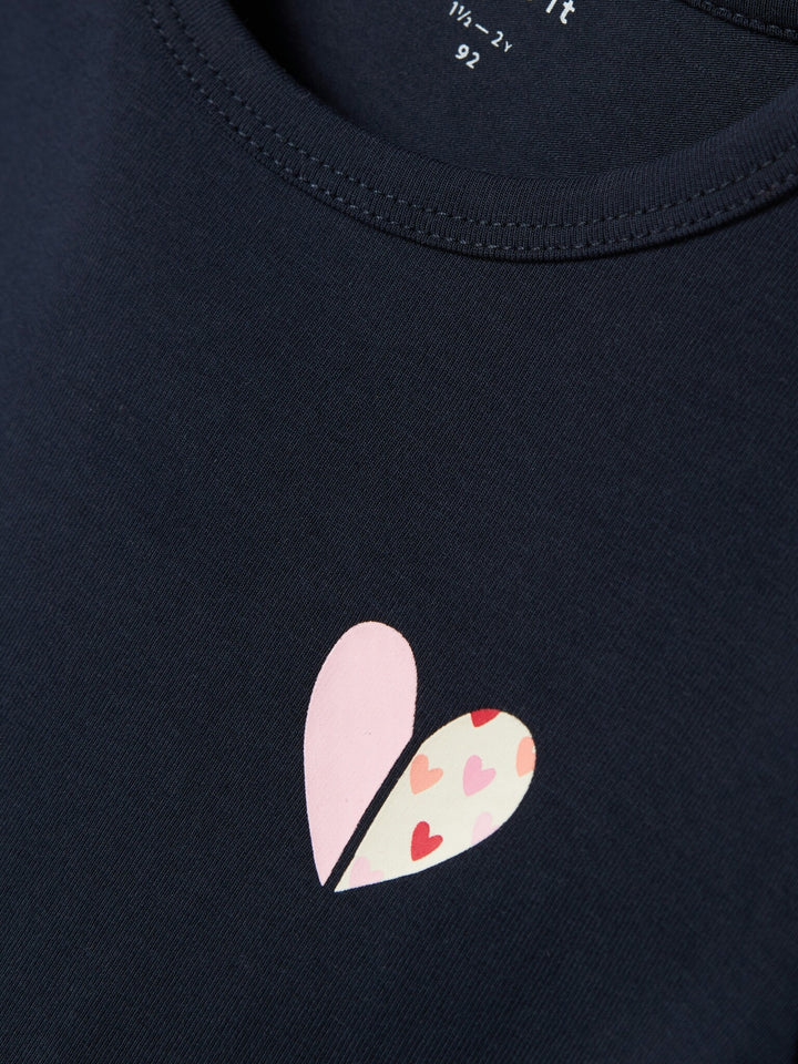 Mini longsleeve ODETTE Dark Sapphire Regular Fit