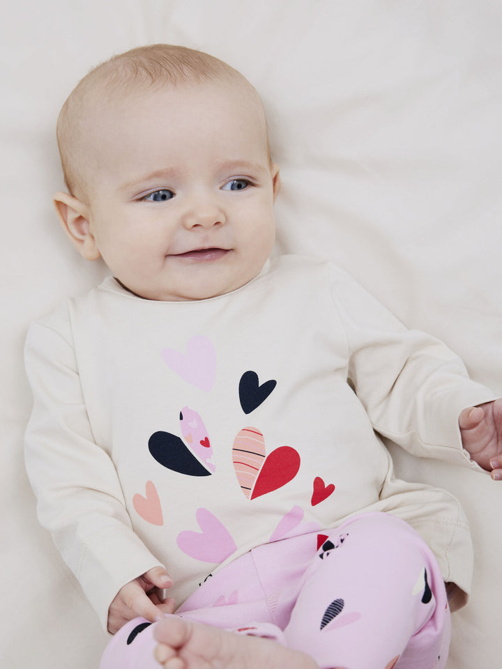 Baby longsleeve ODETTE Birch Regular Fit
