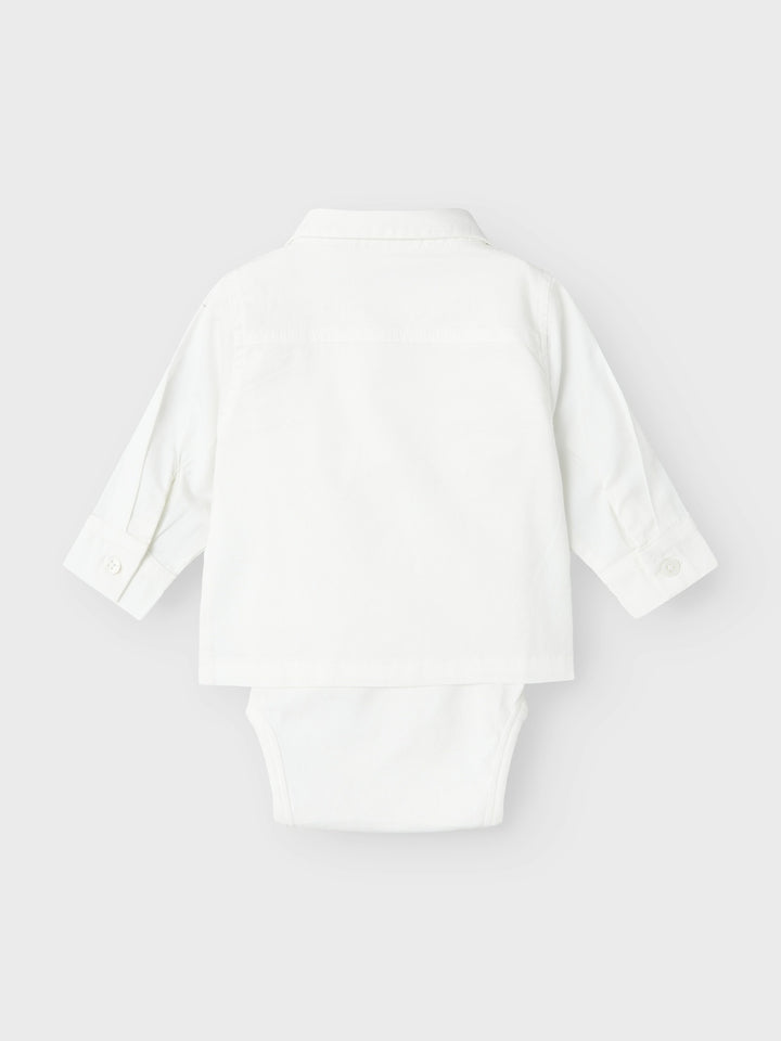 Baby blouse ROAH Bright White Regular Fit