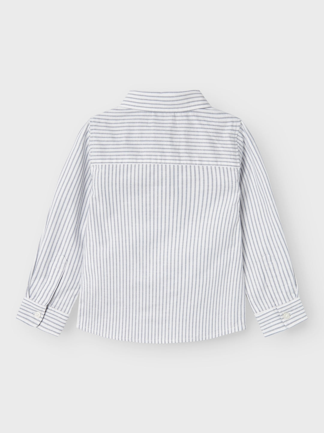 Mini blouse REKID Bright White THIN STRIPE - FLINT STONE Regular Fit
