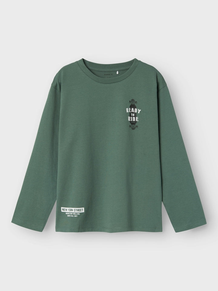 Kids longsleeve ROMA Dark Forest Regular Fit