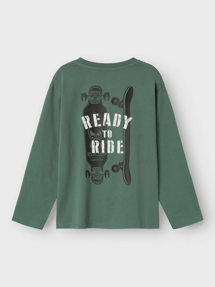 Kids longsleeve ROMA Dark Forest Regular Fit