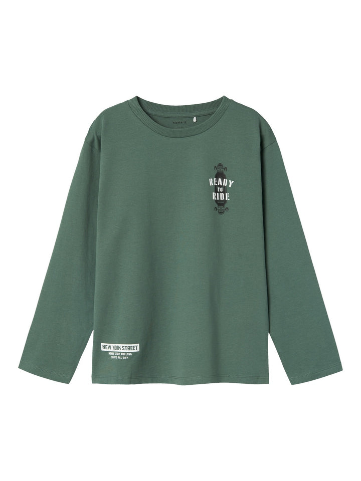Kids longsleeve ROMA Dark Forest Regular Fit