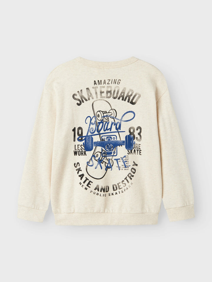 Kids trui RIMIA Peyote Melange Relaxed Fit