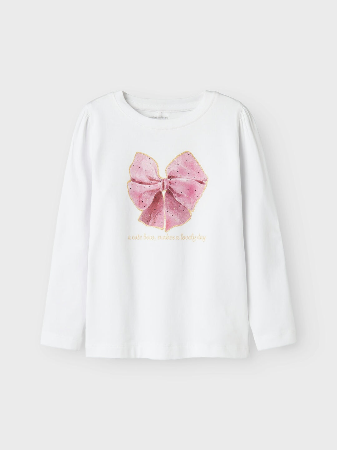 Mini Langarmshirt ROSALIND Bright White Standard Fit