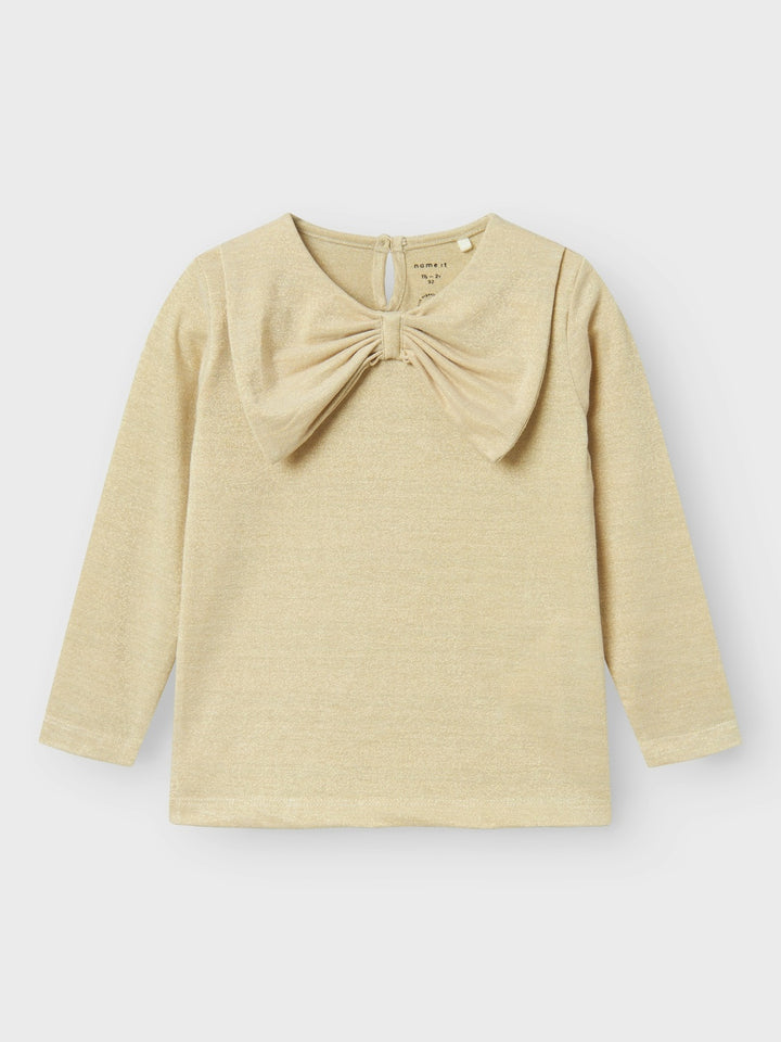 Mini Langarmshirt RNANNA Frosted Almond Regular Fit