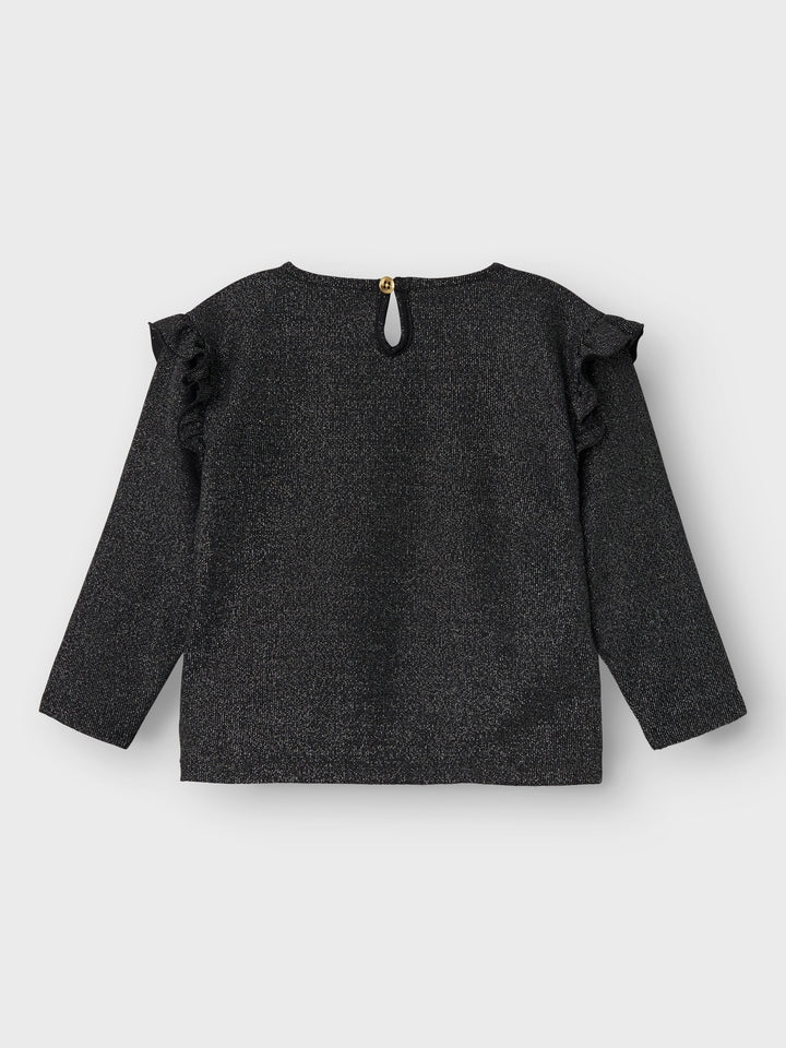Mini longsleeve ROISIN Black Regular Fit