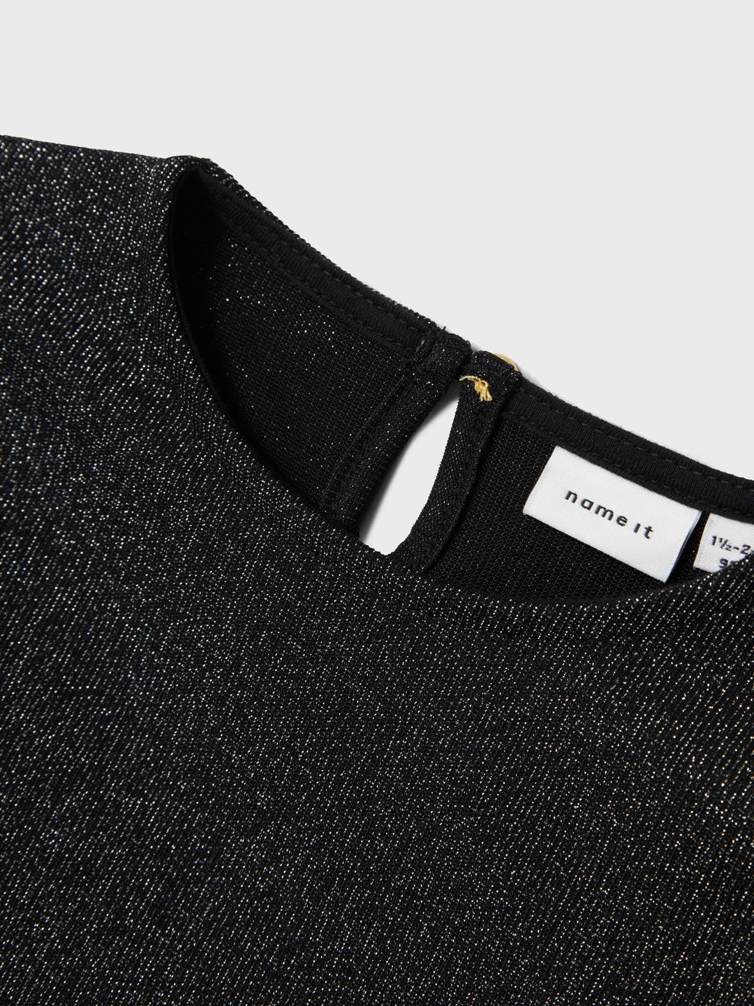 Mini longsleeve ROISIN Black Regular Fit