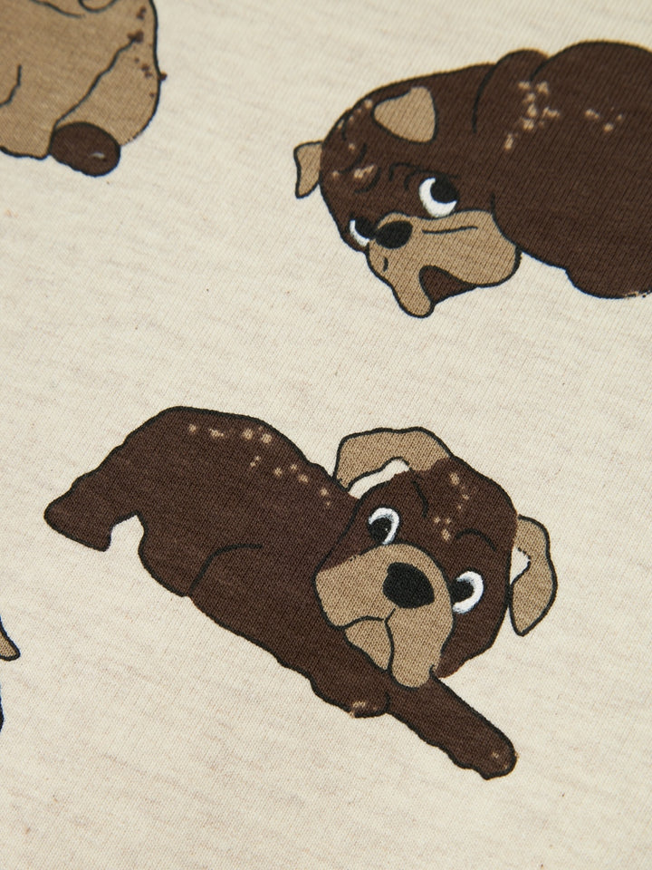 Mini Pullover RASMUS Peyote Melange Regular Fit