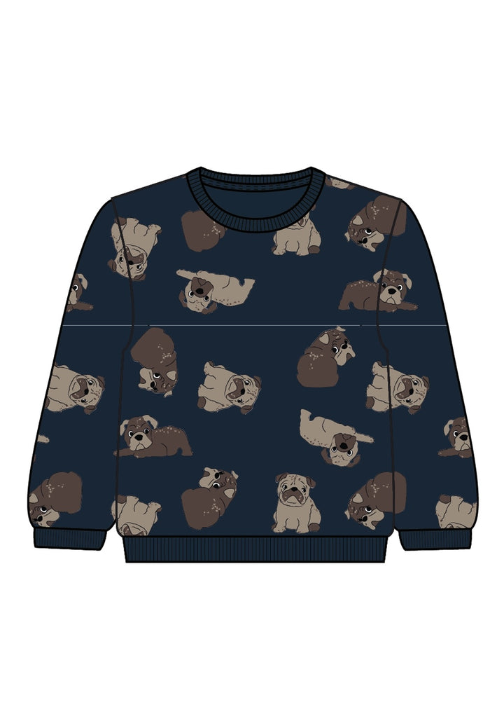 Mini Pullover RASMUS Dark Sapphire Regular Fit