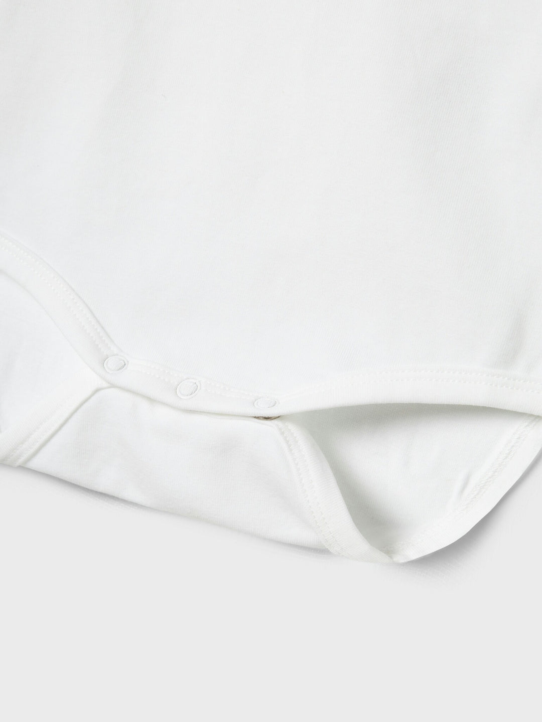 Baby romper ROXO Bright White BOWTIE HERRINGBONE