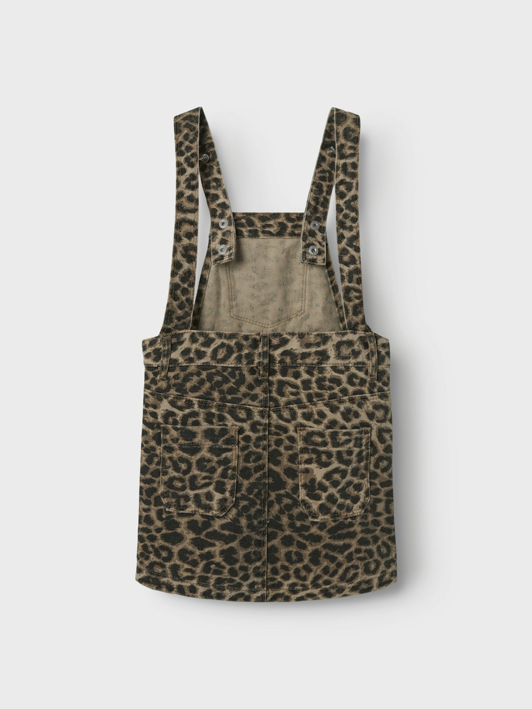 Mini jurk OPHELIA Silver Mink LEOPARD Regular Fit