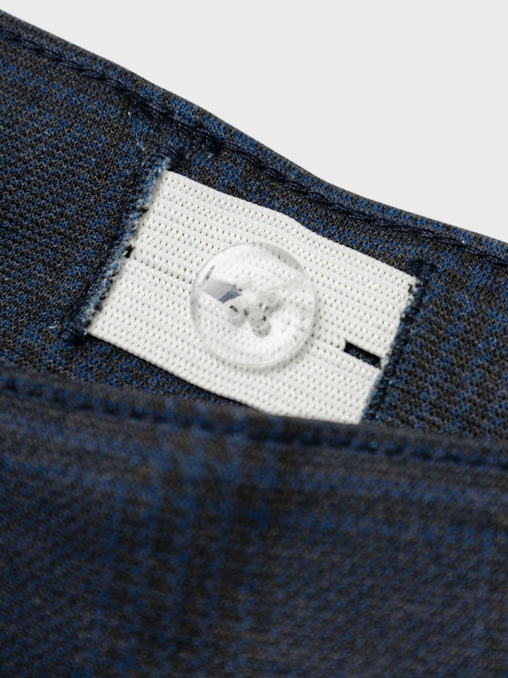 Kids broek SILAS Navy Blazer CHECKS Xslim Fit