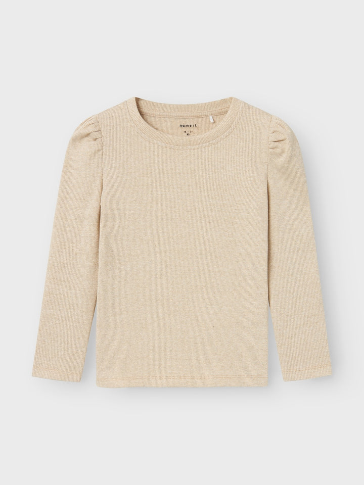 Mini longsleeve SICLO Gilded Beige Regular Fit